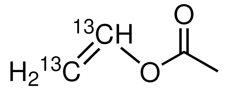 Sigma-Aldrich 乙烯基-13C2醋酸酯，≥99 atom % 13 C，≥99%（CP），含约0.1%氢醌作为稳定剂