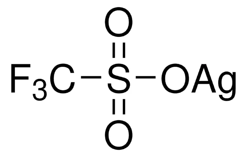 Sigma-Aldrich 三氟甲烷磺酸银，≥99%，粉末