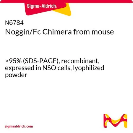 Sigma-Aldrich Noggin/Fc Chimera from mouse，>95%（SDS-PAGE），重组，在NSO细胞中表达，冻干粉