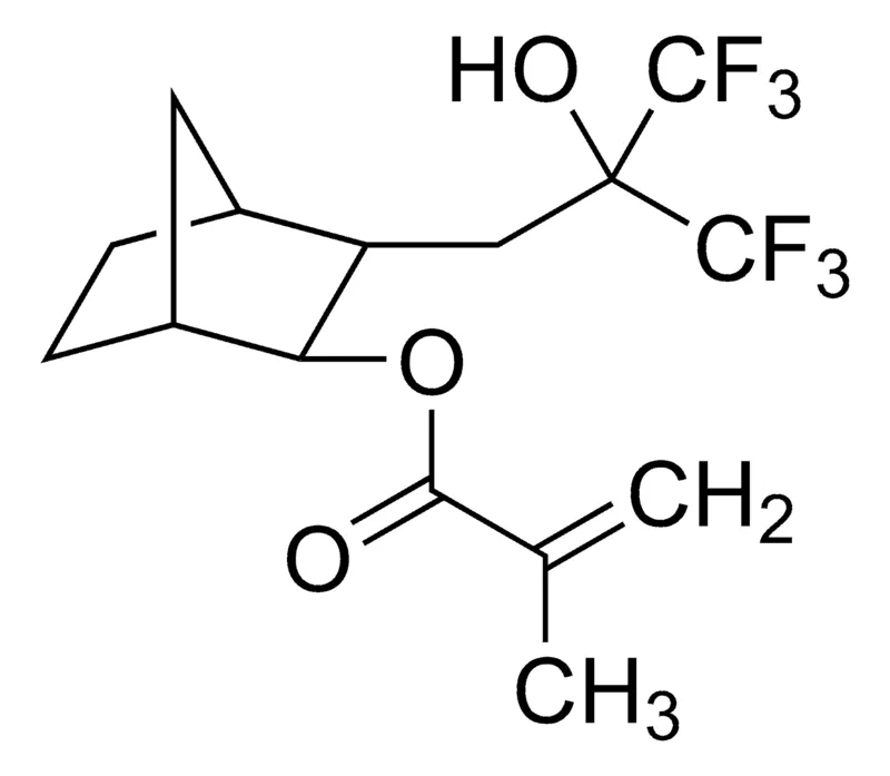 Sigma-Aldrich 2-[(1′,1′,1′-三氟-2′-(三氟甲基)-2′-羧基)丙基]-3-降冰片基 甲基丙烯酸酯，>97%