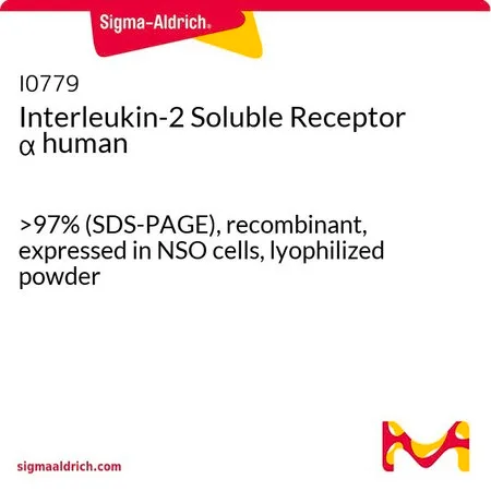 Sigma-Aldrich Interleukin-2 Soluble Receptor α human,>97%(SDS-PAGE),重组体,在NS 0细胞中表达,冻干粉末