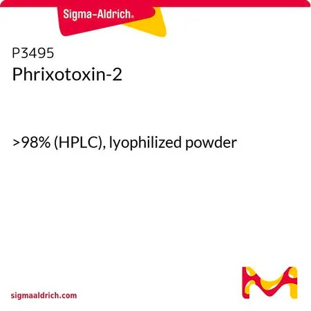 Sigma-Aldrich Phrixotoxin-2，>98%（HPLC），冻干粉