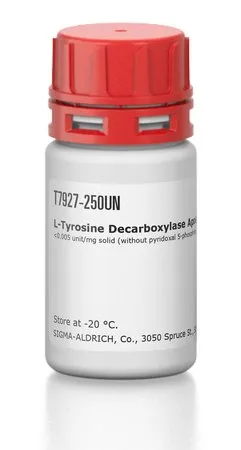 Sigma-Aldrich L-Tyrosine Decarboxylase Apoenzyme from Streptococcus faecalis,<0.005单位/mg固体(不含5-磷酸吡哆醛),≥0.05单位/mg固体(含过量5-磷酸吡哆醛)