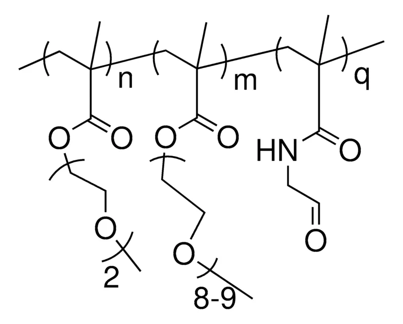 Sigma-Aldrich Poly(M(EO)2MA:Poly(OEGMA),(90:10),醛官能化的,25重量%的水溶液