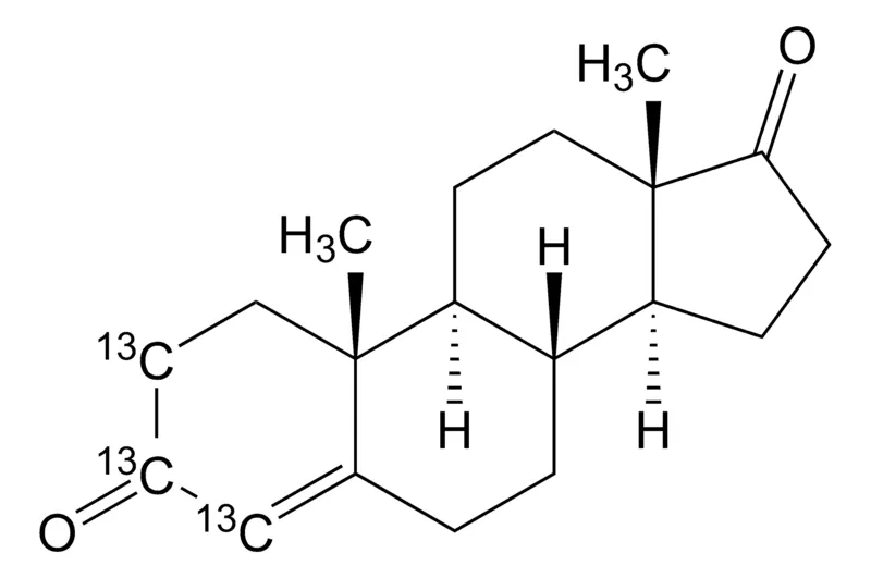 Sigma-Aldrich 4-雄烯-3,17-二酮-2,3,4-13C3 溶液，0.1 mg/mL甲醇溶液，98原子% 13 C，98%（CP）