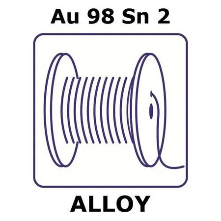 Sigma-Aldrich Gold-tin alloy, Au98Sn2，0.1m钢丝，直径0.5mm