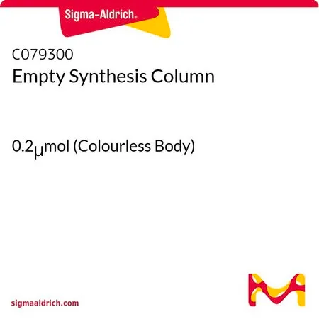 Sigma-Aldrich Empty Synthesis Column，0.2μmol（无色体）
