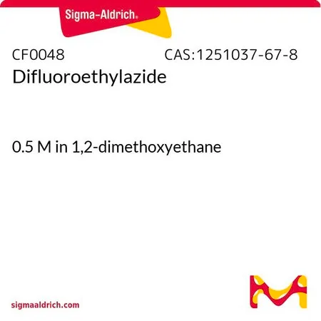 Sigma-Aldrich Difluoroethylazide，0.5 1，2-二甲氧基乙烷中的M