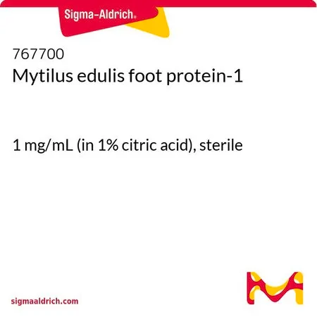 Sigma-Aldrich 贻贝 足蛋白-1，1 mg/mL（溶于1%柠檬酸），无菌