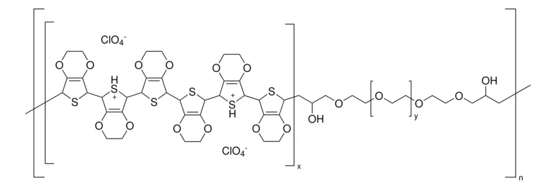 Sigma-Aldrich 聚(乙撑二氧噻吩)-block-聚(乙二醇)溶液,在硝基甲烷中的1重量%分散体溶液,含有高氯酸盐作为掺杂剂