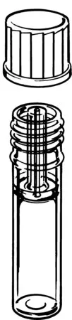 默克Supelco CERTAN® 毛细瓶,1.5 mL瓶,直径×高12 mm × 50 mm