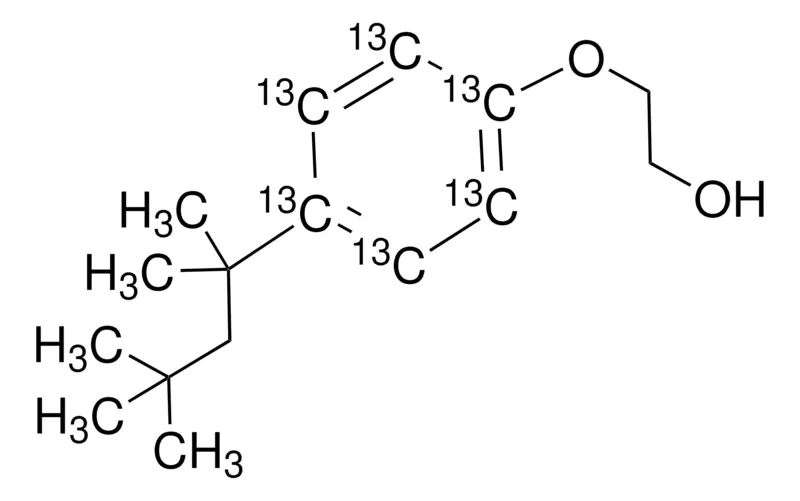 默克Supelco 4-tert-Octylphenol-monoethoxylate-ring-13C6 溶液,10 μg/mL丙酮溶液,分析标准品