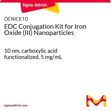 Sigma-Aldrich EDC Conjugation Kit for Iron Oxide (III) Nanoparticles,10 nm,羧酸官能化,5 mg/mL
