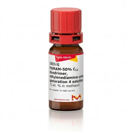 Sigma-Aldrich PAMAM-50% C12 树枝状聚合物，乙二胺核，4 代 溶液，50% C-乙二胺，第4代，乙二胺核心，10重量%甲醇溶液