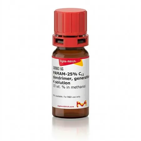 Sigma-Aldrich PAMAM-25% C12 树枝状聚合物,4 代 溶液,25%甲醇,第4代,10 wt. %甲醇溶液