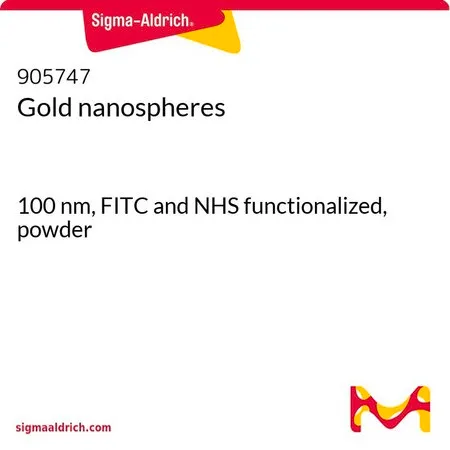 Sigma-Aldrich Gold nanospheres，100 nm，FITC和NHS功能化，粉末