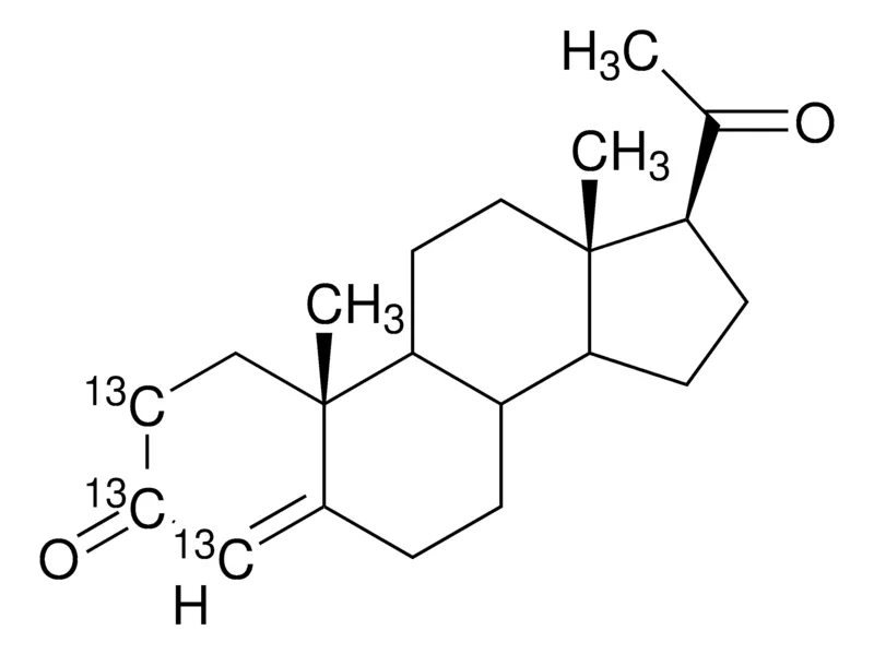 Sigma-Aldrich 孕酮-2,3,4-13C3 溶液,100 μg/mL乙腈溶液,99原子% 13 C,98%(CP)