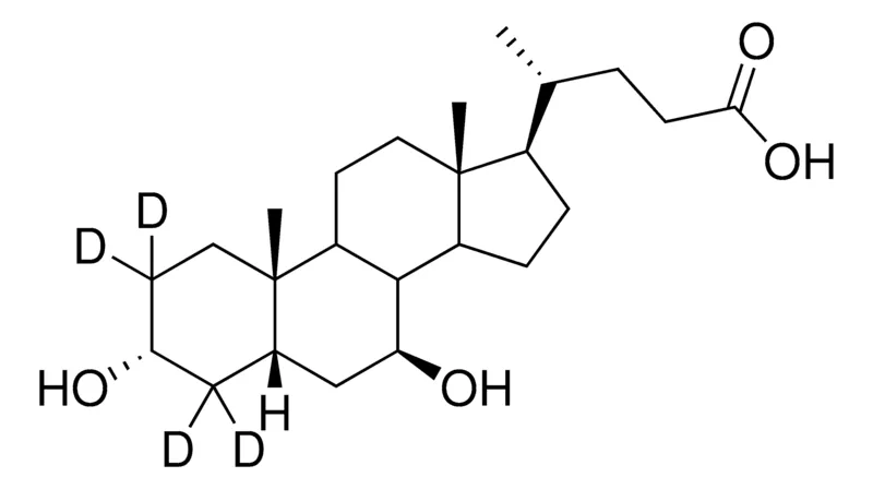 Sigma-Aldrich Ursodeoxycholic-2,2,4,4-d4 acid solution,100 μg/mL甲醇溶液,≥98原子% D,≥98%(CP)