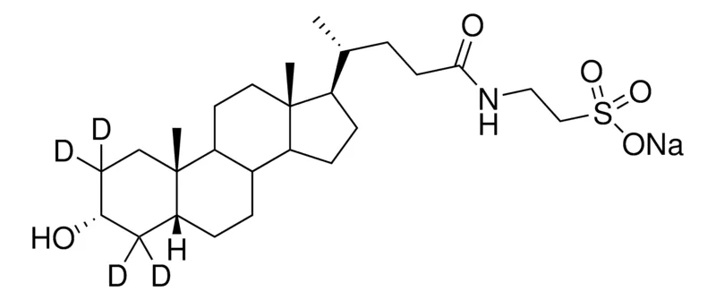 Sigma-Aldrich Sodium taurolithocholate-2,2,4,4-d4 solution，100 μg/mL甲醇溶液，≥98原子% D，≥98%（CP）