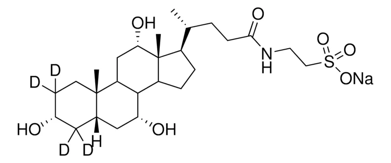 Sigma-Aldrich Sodium taurocholate-2,2,4,4-d4 solution,100 μg/mL甲醇溶液,≥98原子% D,≥98%(CP)
