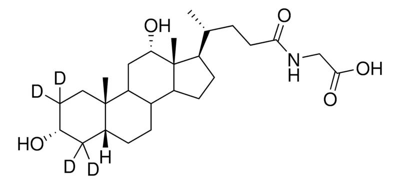 Sigma-Aldrich Glycodeoxycholic-2,2,4,4-d4 acid solution，100 μg/mL甲醇溶液，≥98原子% D，≥98%（CP）