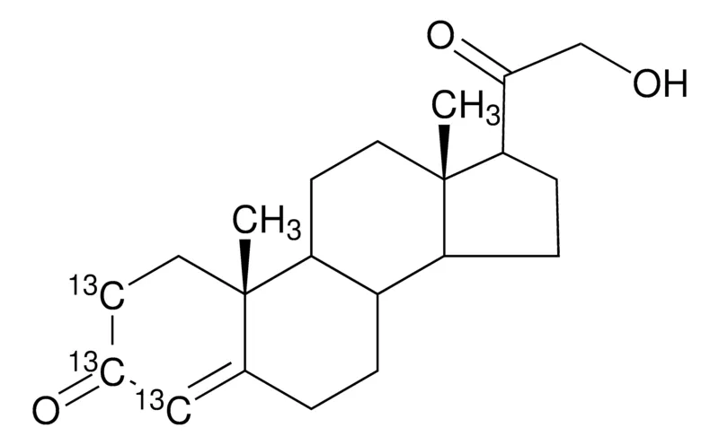 Sigma-Aldrich 11-Deoxycorticosterone-2,3,4-13C3 solution，100 μg/mL甲醇溶液，≥99原子% 13 C，≥98%（CP）
