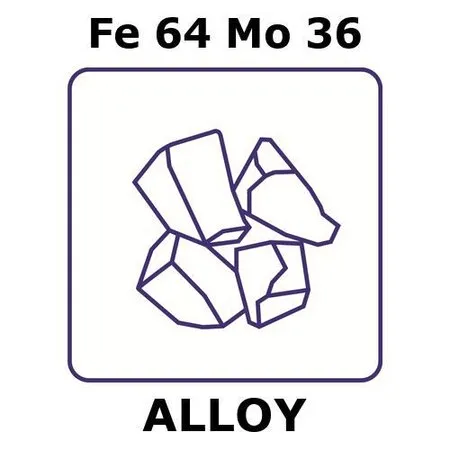 Sigma-Aldrich Iron-Molybdenum alloy, Fe64Mo36，100 g块状，最大块状尺寸为50 mm，标称100 g铸锭