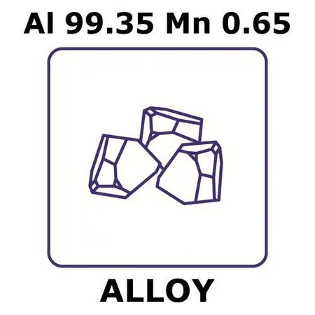 Sigma-Aldrich Aluminum-manganese alloy, Al99.35Mn0.65，100 g块状，最大6 mm块状，颗粒状