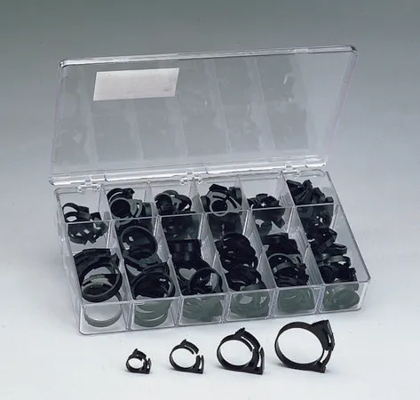 Sigma-Aldrich Aldrich® hose clamp kits,115件,各种尺寸,外径从11/32到15/8英寸。