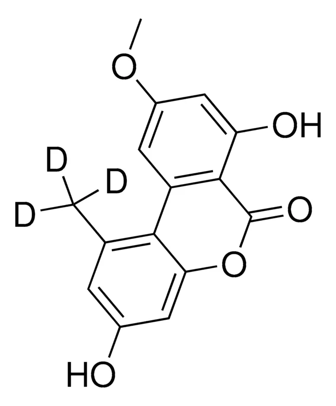 默克Supelco Alternariol-9-methyl ether-(1-methyl-d3) solution，乙腈中20 μ g/g（标称浓度），经认证的参比物质，TraceCERT®，生产商：Sigma-Aldrich Production GmbH，Switzerland