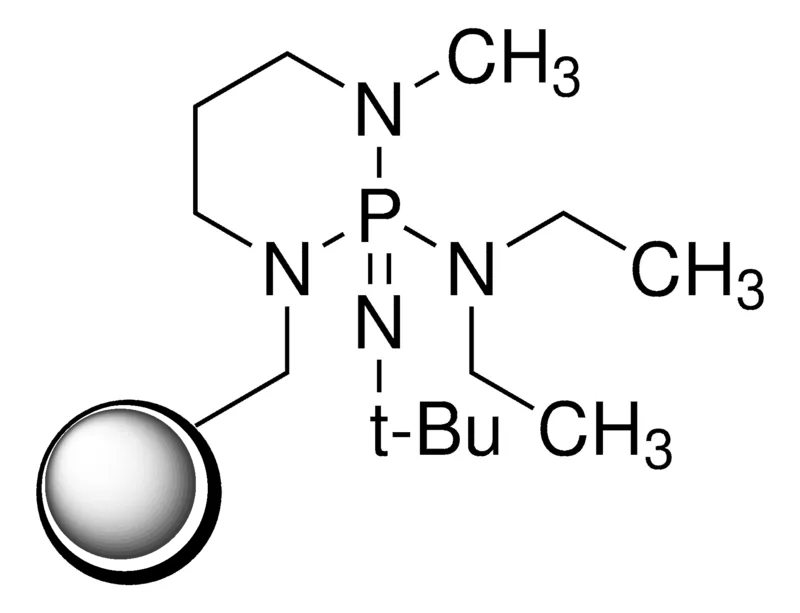 Sigma-Aldrich 2- 叔 -丁亚胺-2-二乙氨基-1,3-二甲基二氢-1,3,2-二氮杂膦,聚合物结合,200-400目,标记程度:2.0-2.5 mmol/g上样量,1%交联