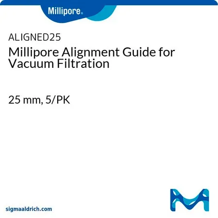 默克密理博 Millipore Alignment Guide for Vacuum Filtration，25毫米，5/PK