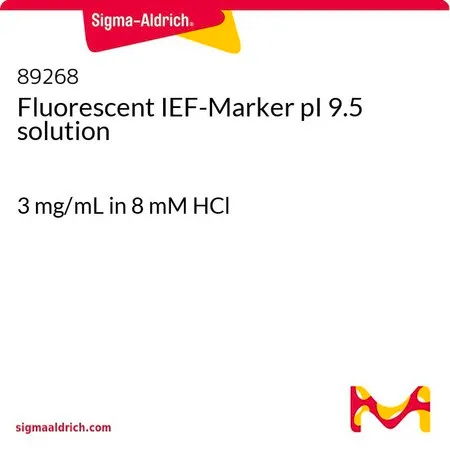 Sigma-Aldrich 荧光 IEF-Marker pI 9.5 溶液，3 mg/mL溶于8 mM HCl