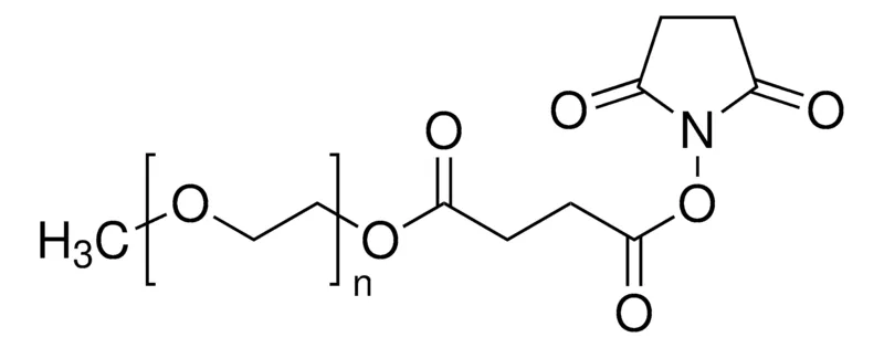 Sigma-Aldrich 甲氧基聚乙二醇琥珀酸酯N-羟基琥珀酰亚胺，5,000，≥90%
