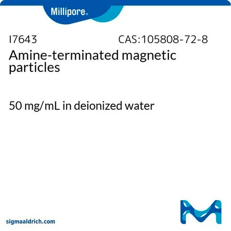 默克密理博 Amine-terminated magnetic particles,50 mg/mL去离子水溶液