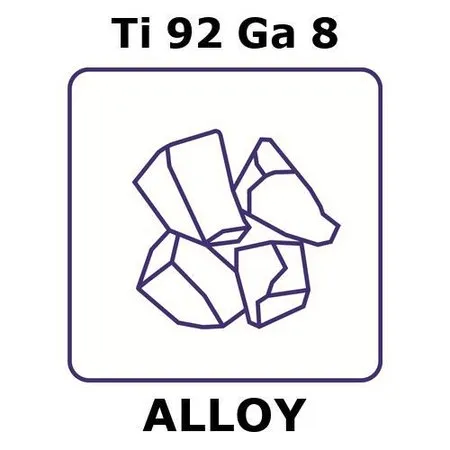 Sigma-Aldrich Titanium-gallium alloy, Ti92Ga8，50 g块状，最大块状尺寸为25 mm