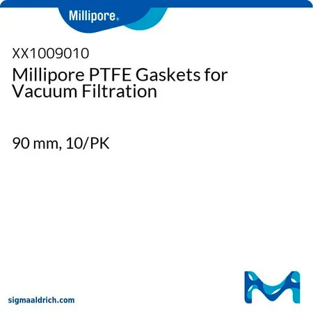 默克密理博 Millipore PTFE Gaskets for Vacuum Filtration，90毫米，10/PK