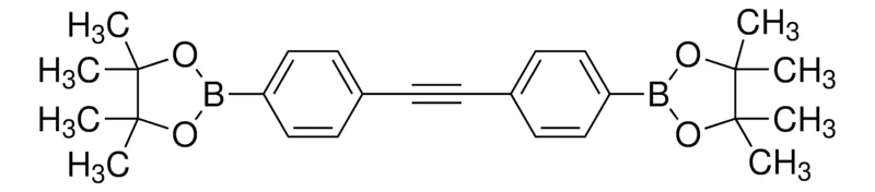 Sigma-Aldrich 4,4′-(Acetylene-1,2-diyl)bis(phenylboronic acid pinacol ester)，百分之九十五