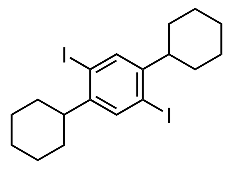 Sigma-Aldrich 1,4-二环己基-2,5-二碘苯，百分之九十五