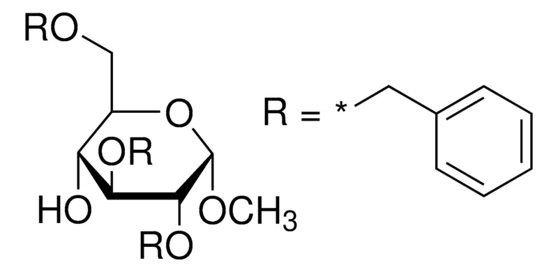 Sigma-Aldrich Methyl 2,3,6-tri-O-benzyl-α-D-glucopyranoside，百分之九十五