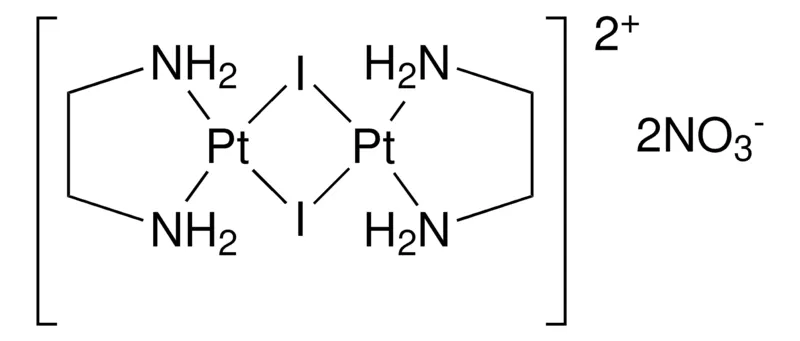 Sigma-Aldrich 二-μ-碘代二(乙二胺)硝酸二铂(II)，96%，固体