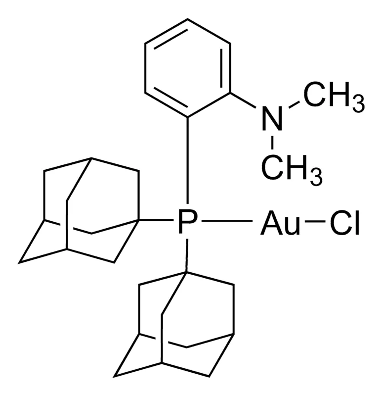 Sigma-Aldrich Chloro[di(1-adamantyl)-2-dimethylaminophenylphosphine]gold(I)，97%，固体