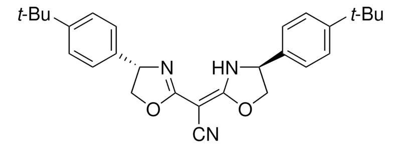Sigma-Aldrich (4S)-(+)-4-[4-(叔丁基)苯基]-α-[(4S)-4-[4-(叔丁基)苯基]-2-噁唑烷亚基]-2-噁唑啉乙腈，百分之九十七