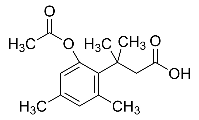 Sigma-Aldrich 3-(2-乙酰氧基-4,6-二甲基苯基)-3-甲基丁酸,百分之九十七