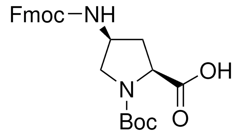 Sigma-Aldrich N-Boc-顺式-4-N-Fmoc-氨基-L-脯氨酸，百分之九十七