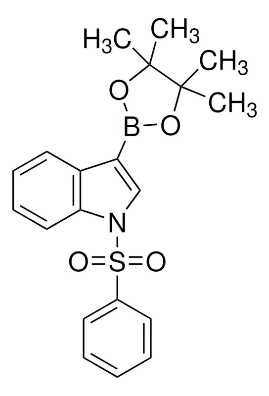 Sigma-Aldrich 1-(苯基磺酰)-3-吲哚基硼酸频哪醇酯,百分之九十七