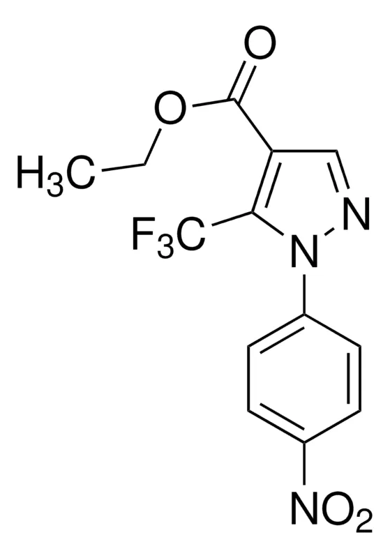 Sigma-Aldrich 1-(4-硝基苯基)-5-三氟甲基-1H-吡唑-4-羧酸乙酯，百分之九十七