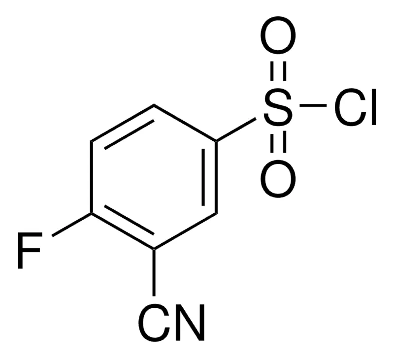 Sigma-Aldrich 3-氰基-4-氟苯磺酰氯，百分之九十七