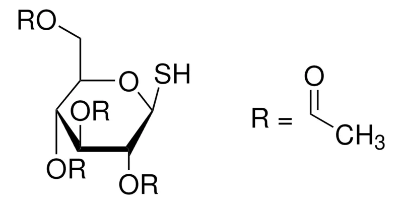 Sigma-Aldrich 1-硫代-β-D-葡萄糖四乙酸酯，百分之九十七