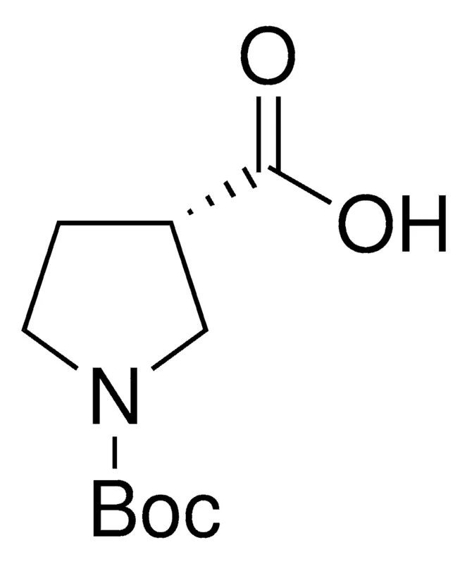 Sigma-Aldrich (S)-1-Boc-3-pyrrolidinecarboxylic acid，百分之九十七